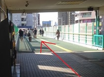 フクダ電子アリーナ側通路